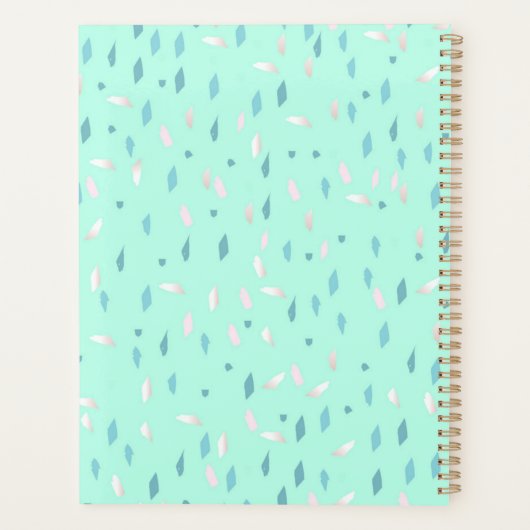 Abstract patroon planner (Achterkant)