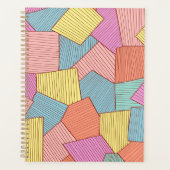 Abstract patroon planner (Voorkant)