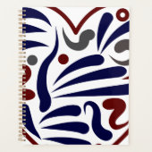 abstract patroon planner (Voorkant)