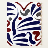  abstract patroon planner (Achterkant)