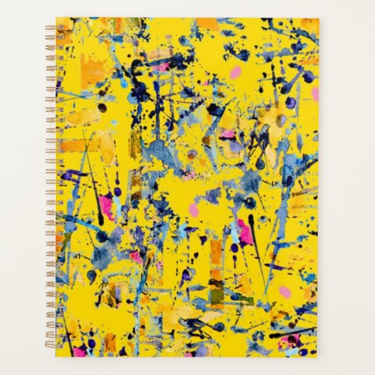 Abstract patroon planner (Voorkant)