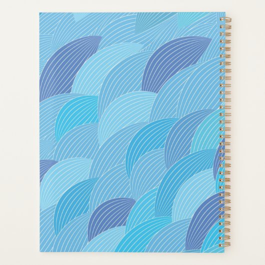 Abstract patroon planner (Achterkant)
