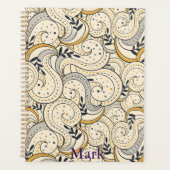 abstract patroon planner (Voorkant)