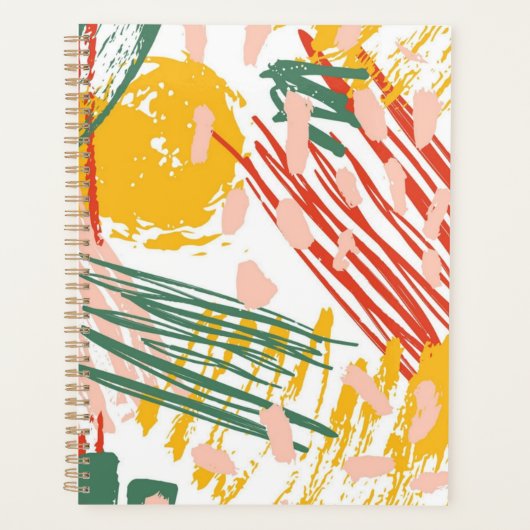 Abstract patroon planner (Voorkant)