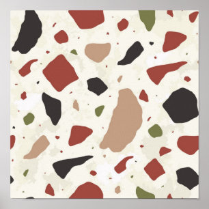 Abstract patroon poster