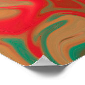 abstract patroon. poster (Hoek)