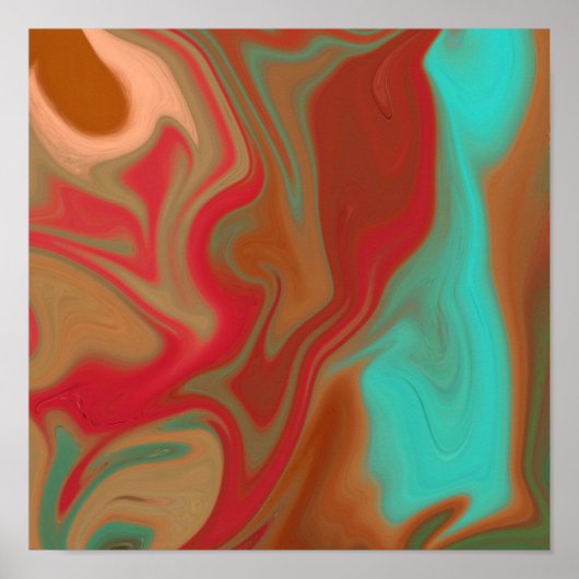 abstract patroon. poster (Voorkant)