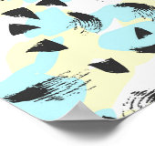 Abstract patroon poster (Hoek)