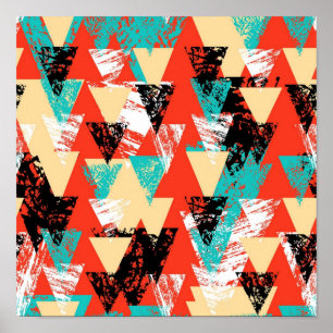 Abstract patroon poster