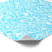 Abstract patroon poster (Hoek)