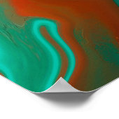 abstract patroon. poster (Hoek)