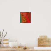 abstract patroon. poster (Keuken)
