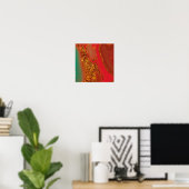 abstract patroon. poster (Thuiskantoor)