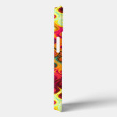 Abstract patroon rode vloeibare regenboog Stippen Case-Mate iPhone Case (Achterkant / Rechts)