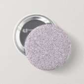 Abstract patroon ronde button 5,7 cm (Voorkant /achterkant)