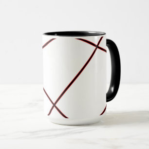 Abstract patroon - rood mok