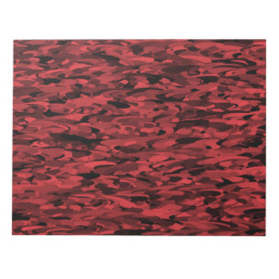 Abstract patroon rood zwart notitieblok