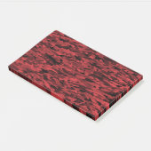 Abstract patroon rood zwart post-it® notes (Schuin)
