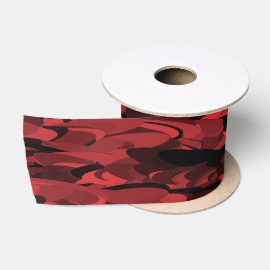 Abstract patroon rood zwart satijnen lint (Spoel)