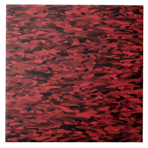 Abstract patroon rood zwart tegeltje