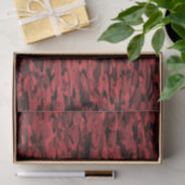 Abstract patroon rood zwart tissuepapier (Geschenk)