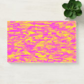 Abstract patroon roze geel oranje post-it® notes (Kantoor)