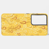 Abstract patroon samsung galaxy hoesje (Linkerkant)