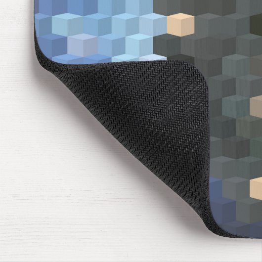 Abstract patroon schedel muismat (Hoek)