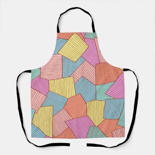 Abstract patroon schort (Voorkant)