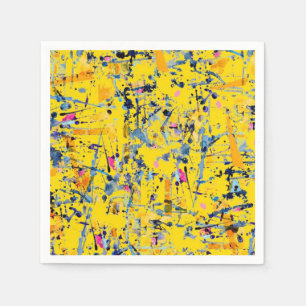 Abstract patroon servet