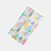 Abstract patroon servet (Hoek)