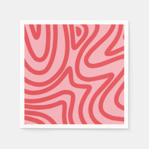 abstract patroon servet