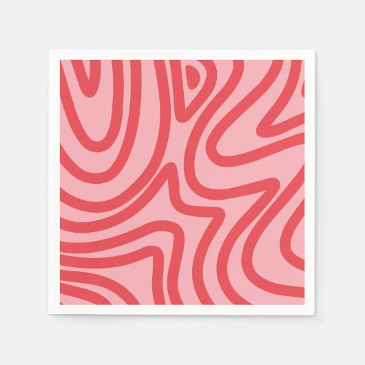 abstract patroon servet (Voorkant)