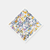 Abstract patroon servet (Hoek)