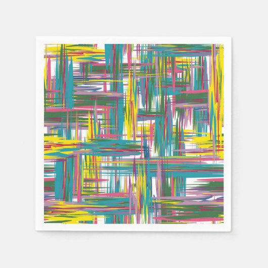 Abstract patroon servet (Voorkant)