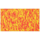 Abstract Patroon Sinaasappel Rood Geel Tafelkleed (Voorkant (Horizontaal))