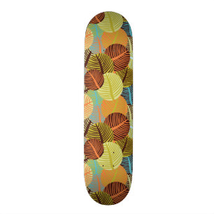Abstract patroon skateboard
