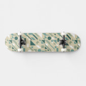 Abstract patroon skateboard (Horizontaal)