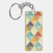 Abstract patroon sleutelhanger (Voorkant Links)