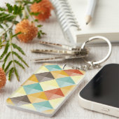 Abstract patroon sleutelhanger (Voorkant Rechts)