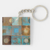 Abstract patroon sleutelhanger (Achterkant)