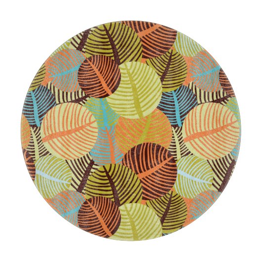 Abstract patroon snijplank (Voorkant)