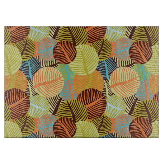 Abstract patroon snijplank (Voorkant)