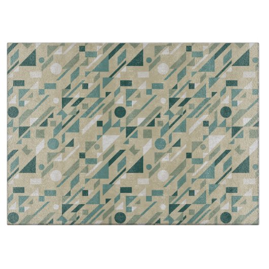 Abstract patroon snijplank (Voorkant)