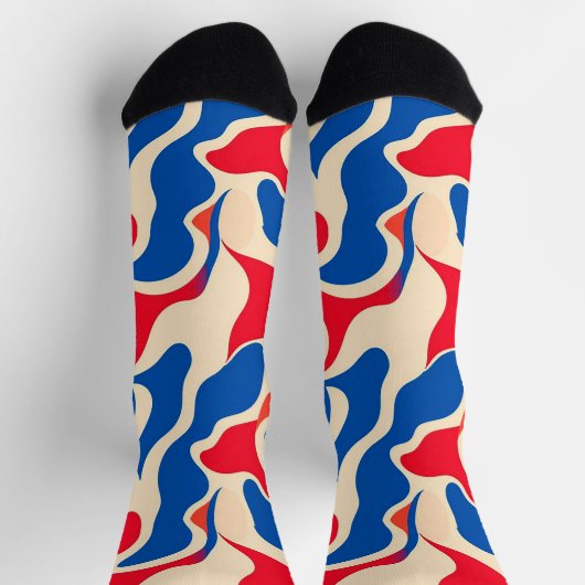 Abstract patroon sokken (Top)