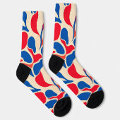 Abstract patroon sokken (Rechts)