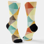 Abstract patroon sokken (Gebogen)