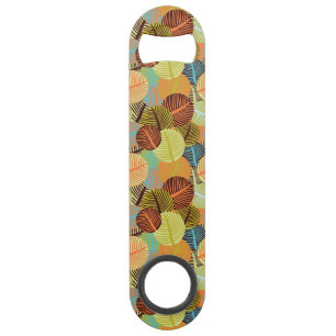 Abstract patroon speed flessenopener