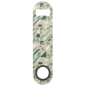 Abstract patroon speed flessenopener (Voorkant)