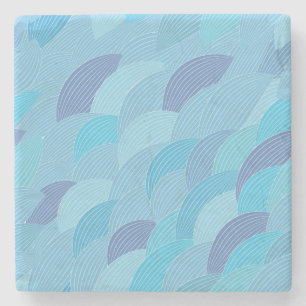 Abstract patroon stenen onderzetter